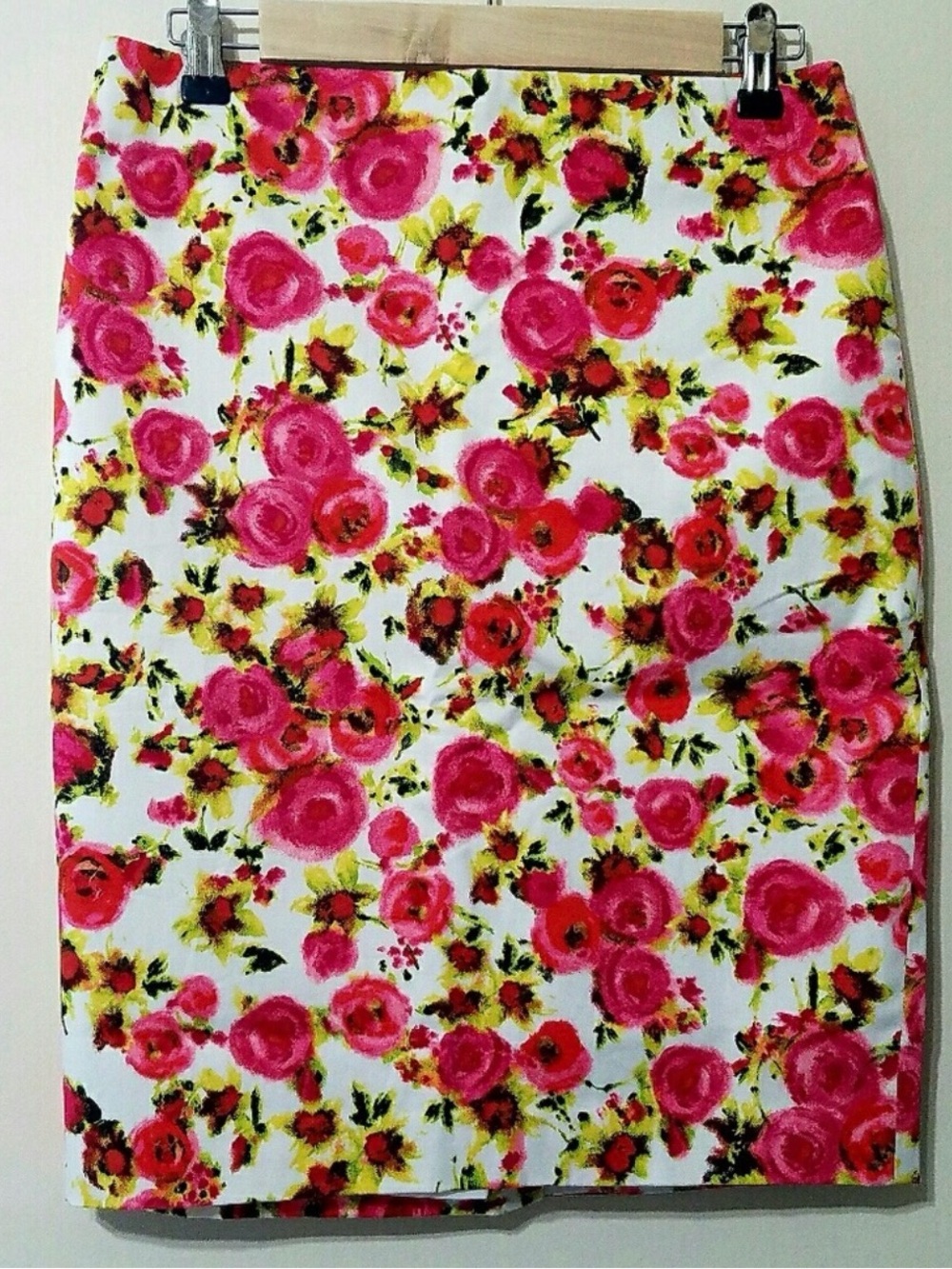 NWT💐Ann Taylor 🎀 Pink Floral Pencil Skirt